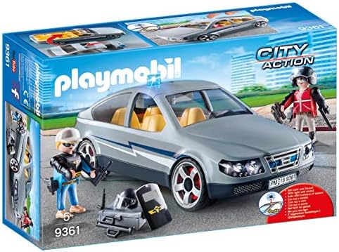 coche azul playmobil