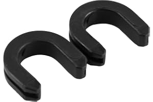 YHMOTO Sissy Bar Luggage Rack Side Plate Mounting Bracket Grommet Bushing | for All Harley Davidson Touring Softail Sportster Street Glide Road Glide Road King Electra Glide 1986-2026,2PCS