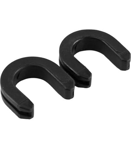 Accessoires Moto Alliage Aluminium Clips Loquet Support Harley - Fixation Aluminium Noir Pour Sissy Bar Softail - 2 Pièces Clip Loquet Porte-bagages Harley
