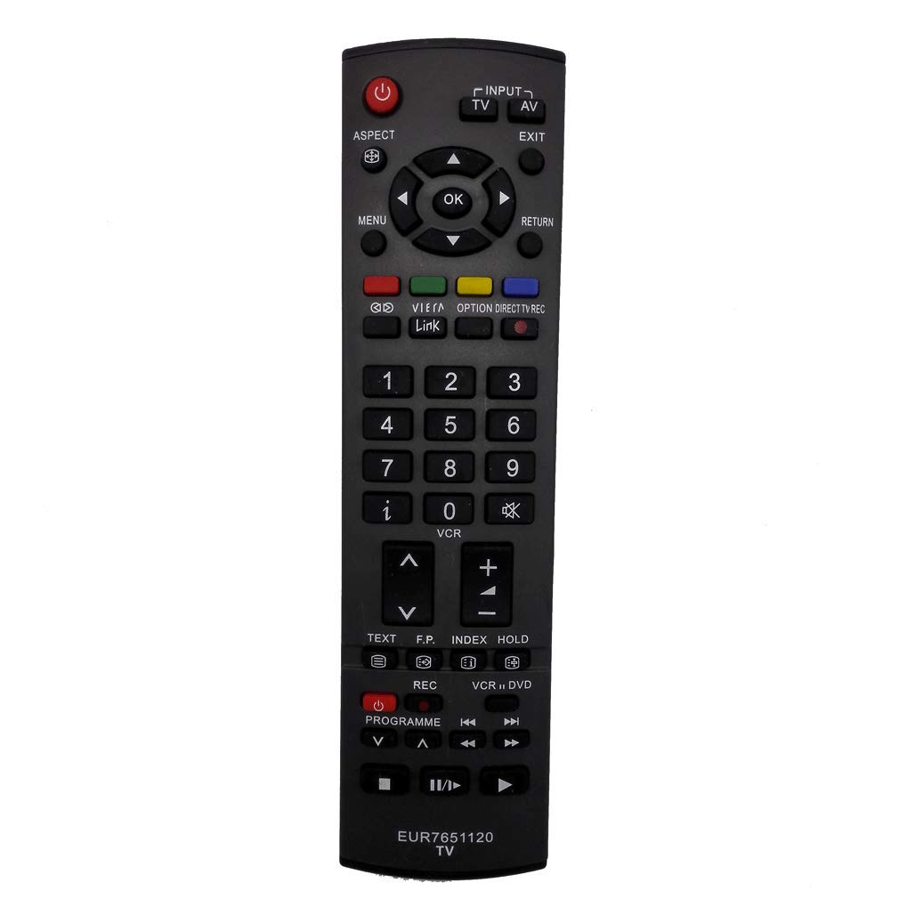 VINABTY EUR7651120 Replacement Remote Control For PANASONIC LCD TV TH-42PX7B TH-42PX7E TH-50PX7E TX-26LMD70FA TX-26LMD71F TX-26LXD70F TX-26LXD71F