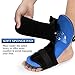 Plantar Fasciitis Night Splint by Comsoul-Foot Brace for Sleep Support-Relief from Foot Drop, AchillesTendonitis, Heel, Arch-Spiky Massage Ball for Relieve Plantar Fasciitis Pain -Soft Foam Lining