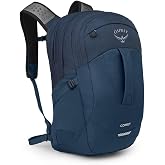 Osprey Comet Laptop Backpack, Blue OS | commuter backpack, everyday bag, campus pack, laptop carry, Blue color, OS size
