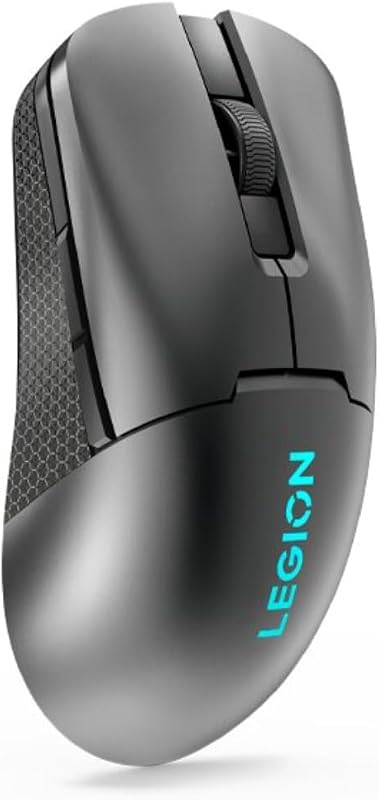 Legion M600s Qi, Mouse Gaming Wireless, Sensore PAW3370, 73g, Simmetrico, Ricarica Type-C o Wireless Qi, Connessione Dongle USB o Bluetooth