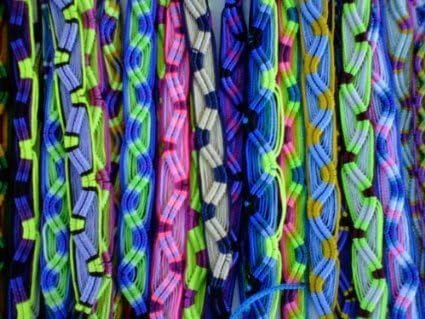 Wholesale Lot of 100 Peruvian Friendship Bracelets by Sanyork Fair Trade