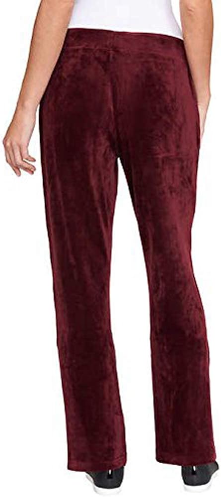 Gloria Vanderbilt Ladies' Jemma Ultra Soft Velour Pants: Clothing