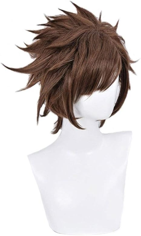 Amazon Co Jp 真ん中の前髪とファッション男性の短いストレートヘア トレンディジョセフjoestar Cosかつらjosephjoestar 2ジョーの偽の毛 ホーム キッチン