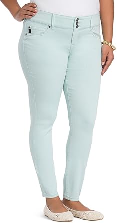 mint green jeggings