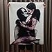 #44 Poster Mural DC Comic Joker Harley Quinn 40x54 inch (100x135 cm) on 8mil Paper
