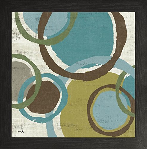 Frame Company Watson Range Vintage Bubbles I by Moira Hershey, Photo Frame - 20 x 20 Inches, Black