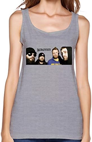 JRZJ Women's 36 Crazyfists Brock Lindow Tank Top Size Gray