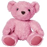 Bears For Humanity Baby Organic Pink Teddy Bear Plush Stuffed Animal. 7 Inches. One Is Donated To A Child In Need For Each One Purchased