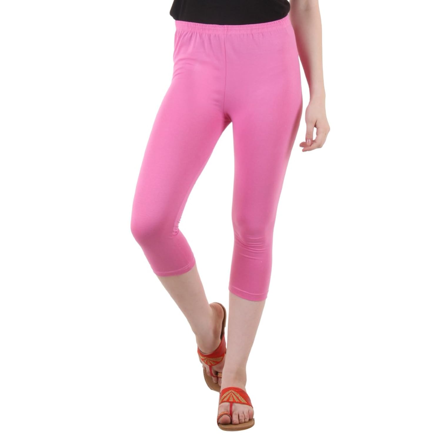 diaz cotton lycra capri for women