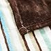 All American Collection Super Soft Ultra Comfort Plush Microfiber Solid Throw Blanket for Couch Home Bedroom Living Room (King, Beverly Brown/Turquoise)