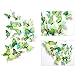 JYPHM 24PCS Butterfly Wall Decal Removable Refrigerator Magnets Mural Stickers 3D Wall Stickers for Kids Home Room Nursery Decoration Wall Art Green