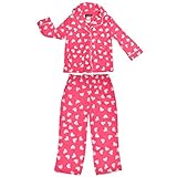 Angelina Girl's Cozy Fleece Pajama Set