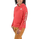 Carhartt Women's Relaxed Fit Midweight Logo Sleeve Graphic Sweatshirt