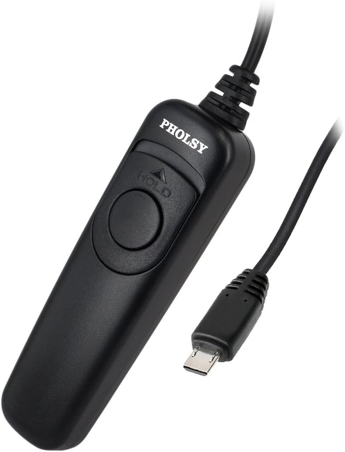 PHOLSY Wired Shutter Remote Control Cable Remote Amazon.co.uk Camera