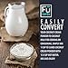 Organic Coconut Milk Powder (1 lb - 75 Servings) for Creamer, Coffee, Smoothies and Baking. Unsweetened Coconut Cream Powder, Natural, Dairy-Free, Gluten Free for Paleo, and Vegan Diets