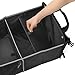HomePro Goods Heavy Duty Car Trunk Organizer, Sturdy Storage for Travel, Groceries and Gear, Black