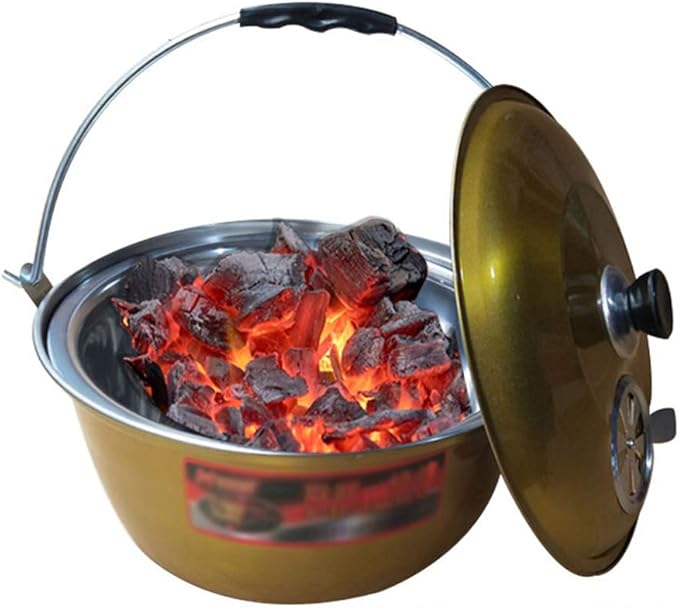 XLOO Parrilla de Barbacoa al Aire Libre portátil, Hoguera, Calentador