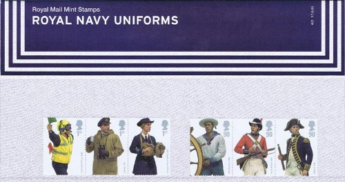 2009 Royal Navy Uniforms Presentation Pack 431