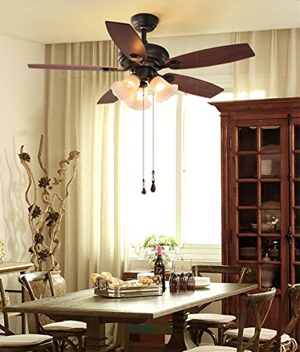 Hyamass 2pcs Vintage Hollow Out Charm Pendant Ceiling Fan Danglers