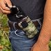 USA Gear Sunglasses and Eyeglasses Case - Clip On Sunglasses Case Fits Designer Glasses & Shades - Camo Green