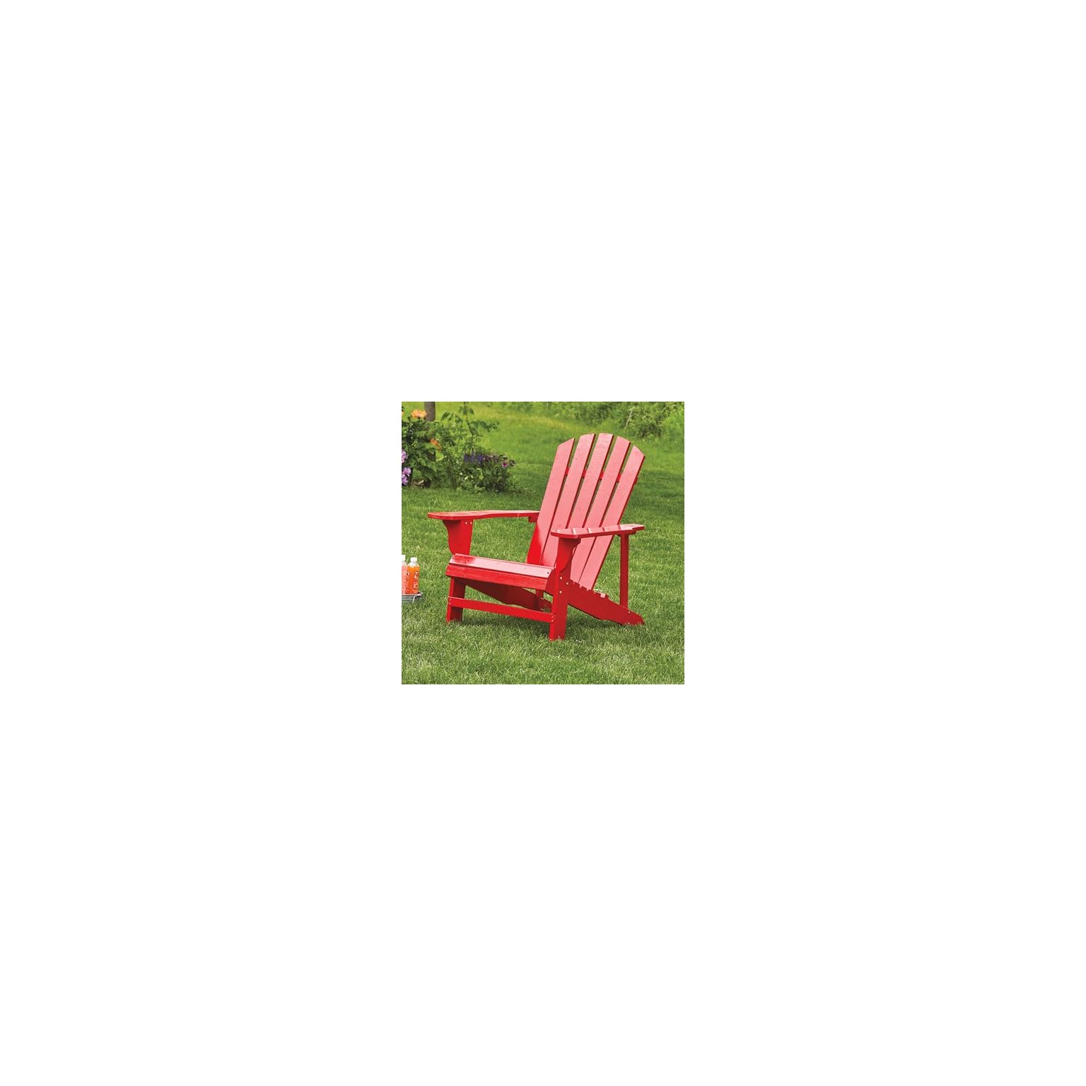 Leigh Country TX 94050 Adirondack Chair, Red LAVORIST