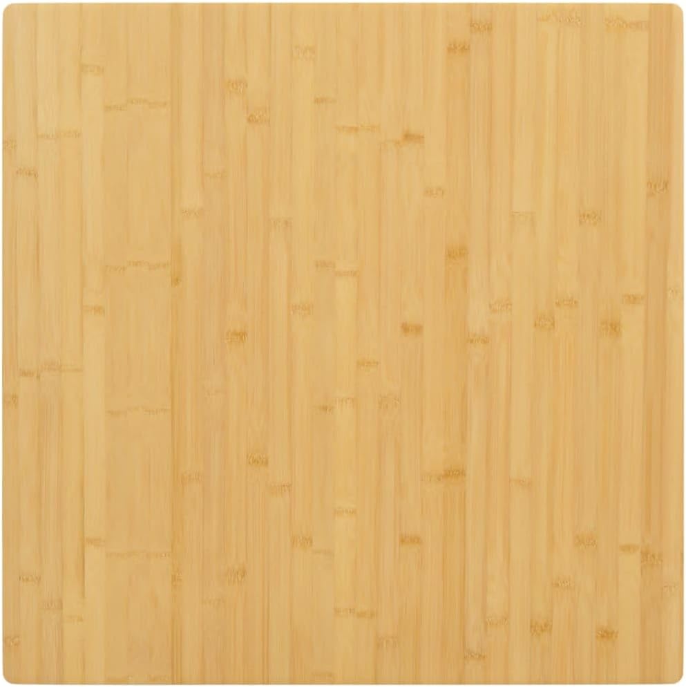 vidaXL Bamboo Table Top Coffee Dining Desk for Cafe Home Furniture