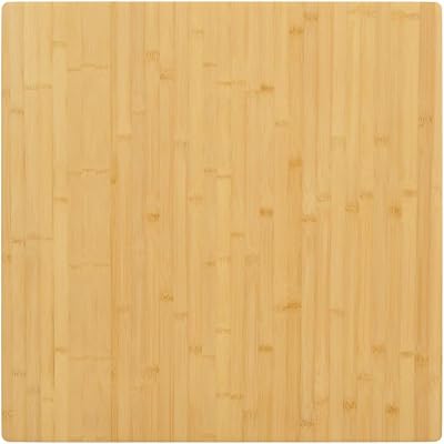 vidaXL Bamboo Table Top Coffee Dining Desk for Cafe Home Furniture