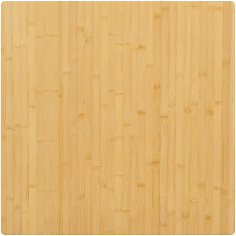 vidaXL Bamboo Table Top Coffee Dining Desk for Cafe Home Furniture