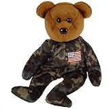 Ty Beanie Babies Hero USA - Bear (Flag on Chest)