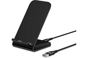 SIDPRO Samsung Wireless Charger, 15W Fast Charging Stand for Samsung Galaxy S24 Ultra S24+ S24 S23 FE S22 S21 S20 S10, Android Phone Wireless Charger Stand for Pixel 9 Pro XL Fold 8a 7 Pro, iPhone 16 15 14