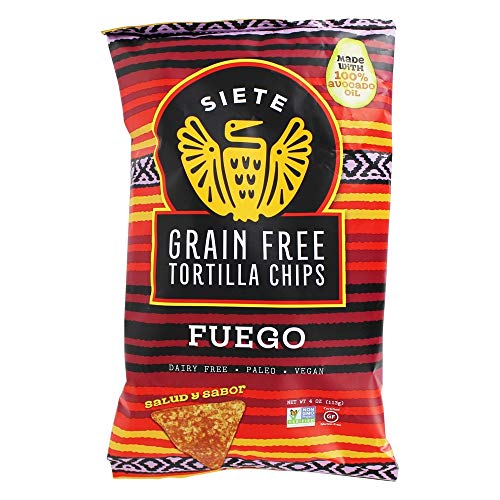 Siete - Grain Free Tortilla Chips Fuego - 4 oz.