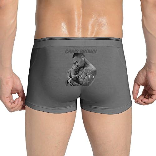 NGG Sexy Chris Royalty Brown Seamless Stretchable Boxer Underwear For Fashionable Men Ash 3X