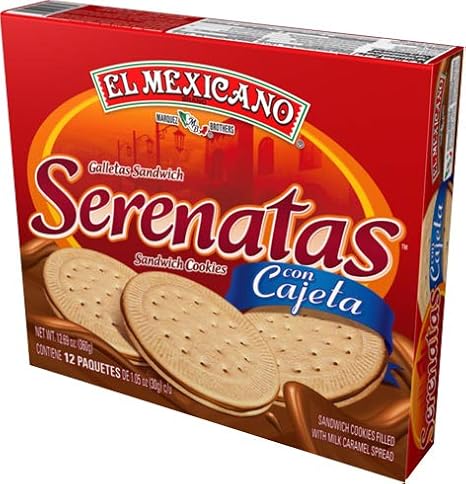 12 packet el mexicano serenatas cajeta (042743300870)