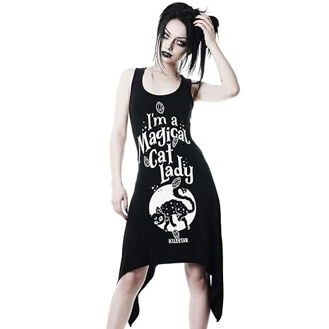 Killstar Tank Kleid - Cat Lady