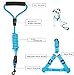 HUMGFENG Dog Harness-Training Dog Leash Included-No Pull,Heavy Duty, Rescue, Walking Harness for Large/Medium/Small Dogs S