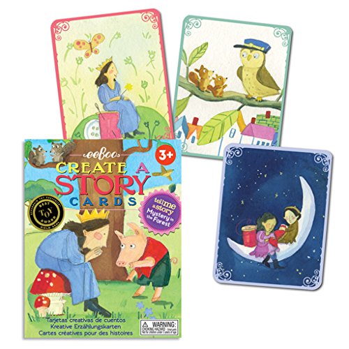 eeBoo Create and Tell Me A Story Cards, Mystery in the Forest