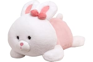YESGIRL Easter Gifts Bunny Stuffed Animal Plush Pillow, 24 inch Cute Plush Toy, Large Soft Rabbit Plushie for Adults, Kids, Boys and Girls