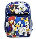 Sonic the Hedgehog Large 16 Inches Backpack #SH28752
