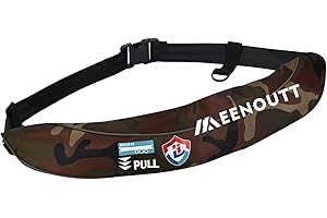 Automatic Inflatable Belt Pack Water Sports Jacket Waist Belt for SUP Paddleboarding Fishing Boating Kayaking（fit 80-330 lbs）