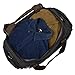 Travel Duffel Bags for Men Canvas Weekend Carry-on Luggage Tote Bag (Black)