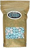 Light Blue & White Milk Chocolate M&M's Candy 1LB Bag