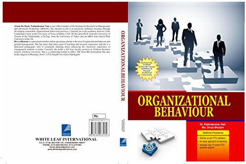 Amazoncom Organisational Behaviour A Textbook For - 