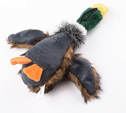 Classic Dog Toys Stuffed Squeaking Duck Dog Toy Plush Puppy Honking Duck for Dogs pet chew squeaker squeaky toy Duck by KRexpress