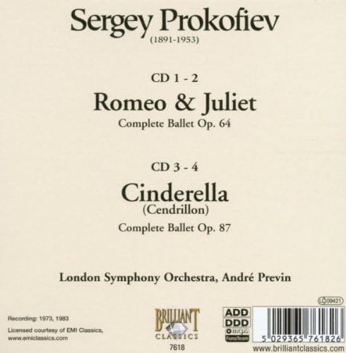 Romeo And Juliet, Cinderella - Complete Ballet Music - Image 3
