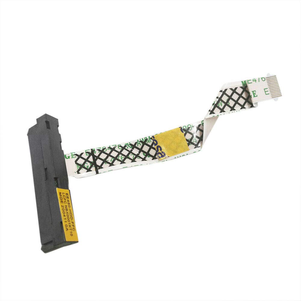 ZAHARA SATA HDD Hard Drive Cable Connector HDD Cable for LENOVO ThinkPad E480 20KN 20KQ E485 20KU E490 20N8 20N9 E495 20NE NBX0001KT10 NBX0001KT00 01LW174 hard drive hdd connector hdd cable