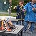 Startostar 9pcs Marshmallow Roasting Sticks, Set of 4 Telescoping Hot Dog Forks Smores Skewers | Canvas Bag, 4 Exchangeable Heads 30 Inch for Campfire,Camping,Picnic,Patio Fire Pit