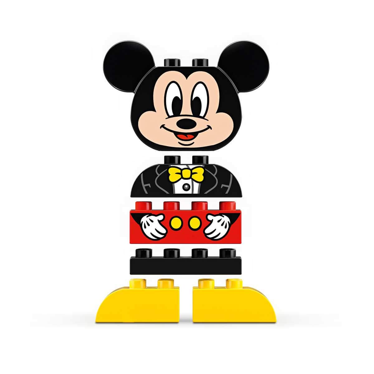 LEGO 10898 DUPLO Disney Junior My First Mickey Build, Mickey Mouse Toys for 2-Year-Olds